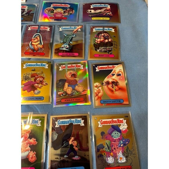 2022 Topps Chrome Garbage Pail Kids Complete Puzzle lot of 22 - Picture 4 of 8